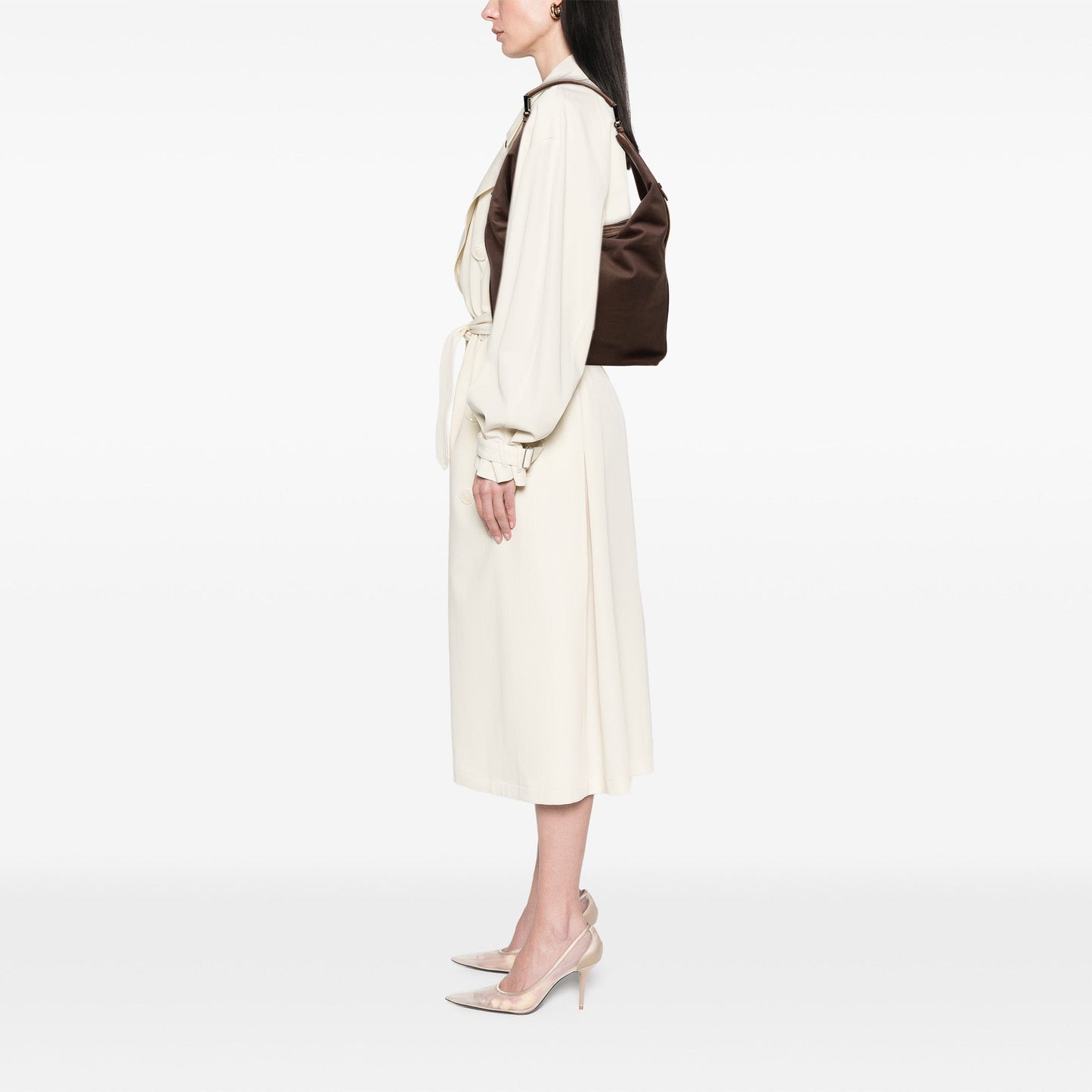 Gucci Canvas Web Shoulder Bag
