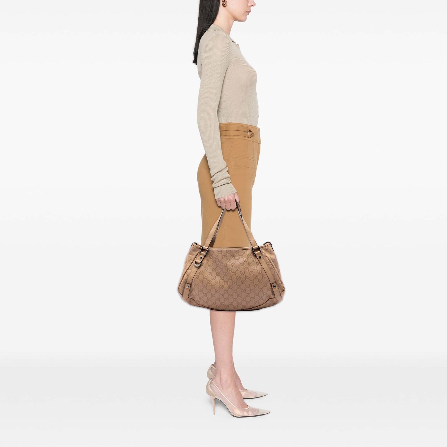 Gucci Guccissima Abbey D Ring Tote