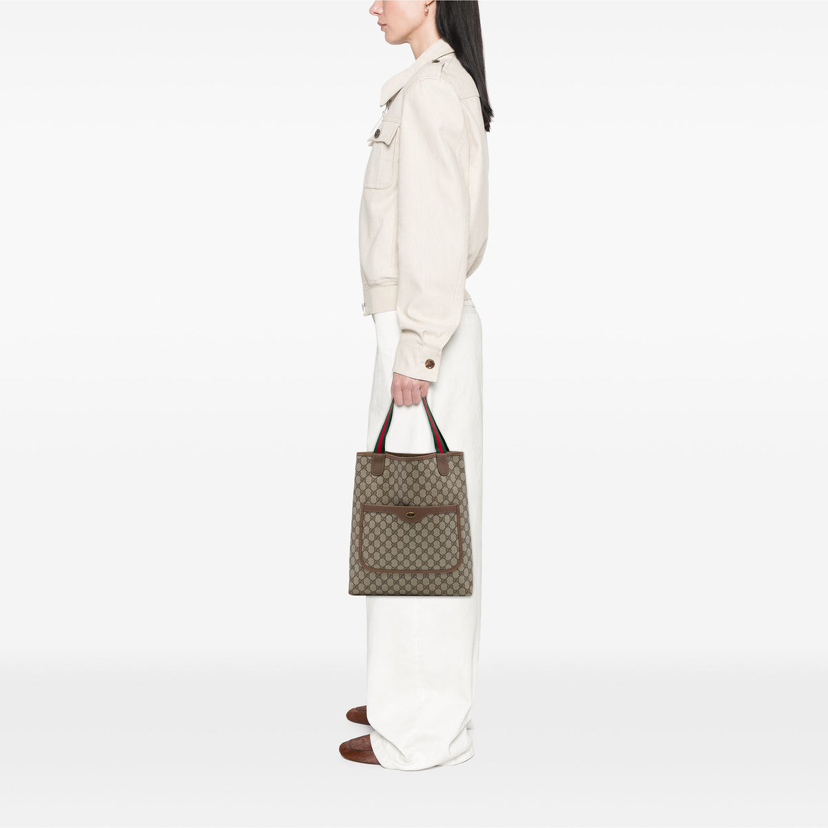 Gucci GG Supreme Web Tote