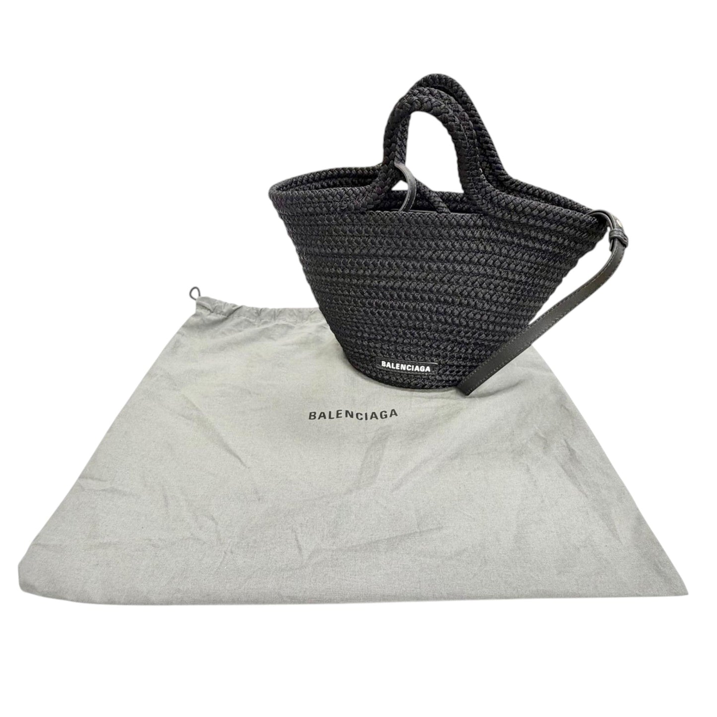 Balenciaga Small Nylon Ibiza Basket Bag