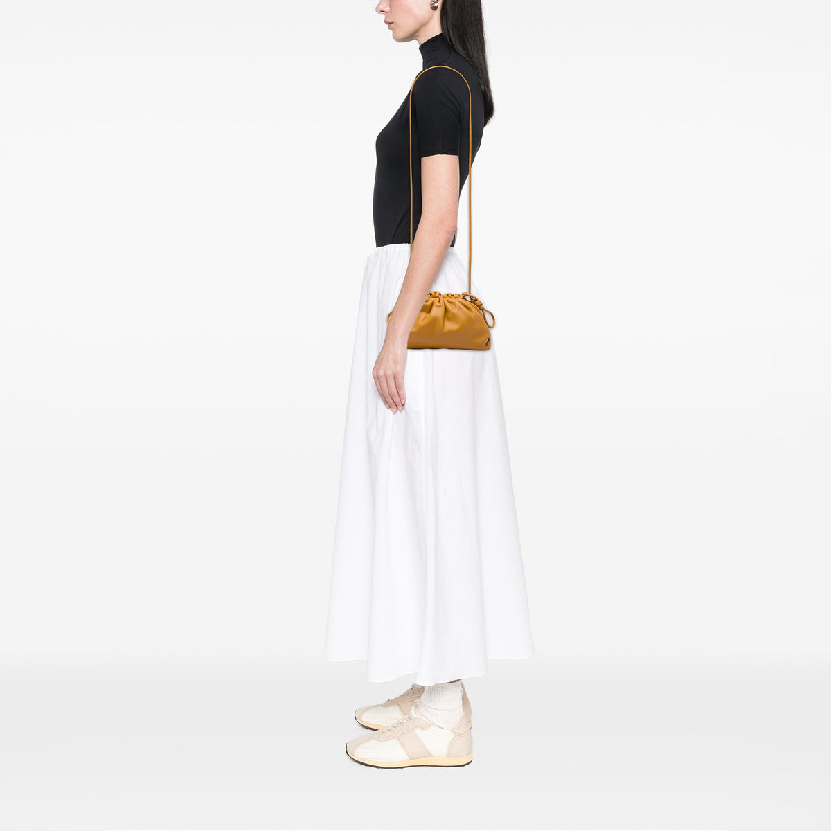 Bottega Veneta Lambskin The Mini Pouch Crossbody
