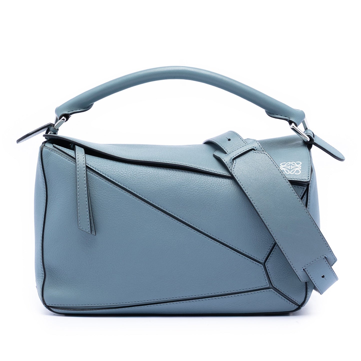 LOEWE Medium Calfskin Puzzle Satchel