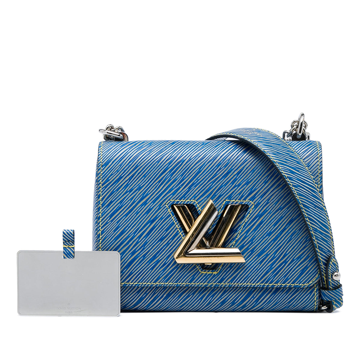 Louis Vuitton Epi Denim Twist MM — Blue