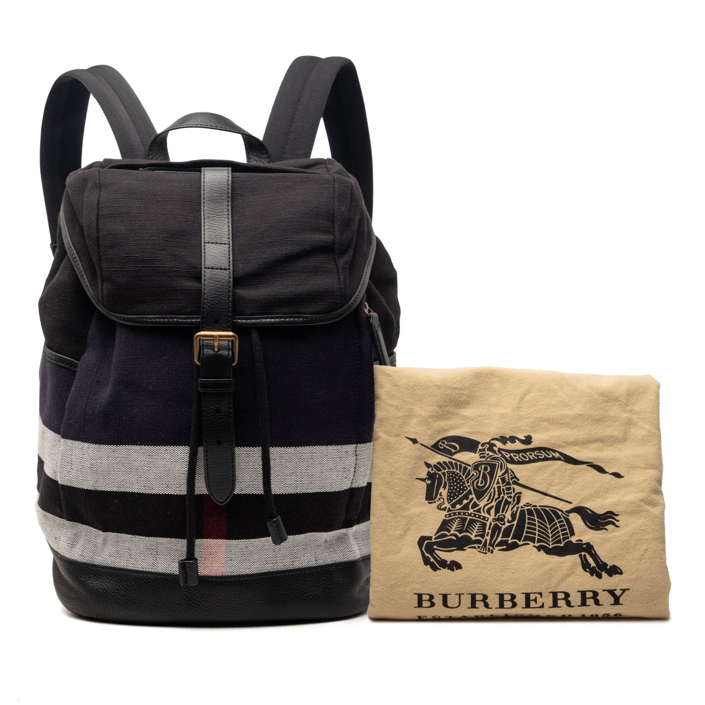 Burberry Mega Check Canvas Drifton Backpack