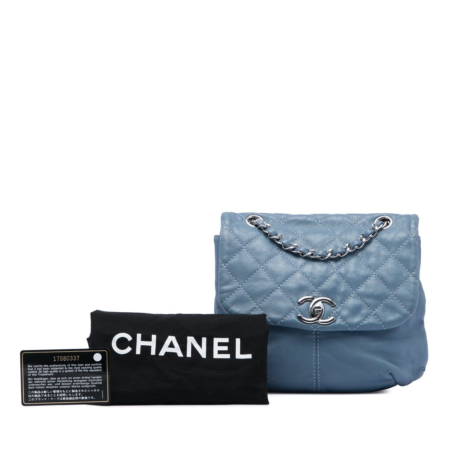 Chanel Mini Quilted Lambskin Trianon Messenger Flap