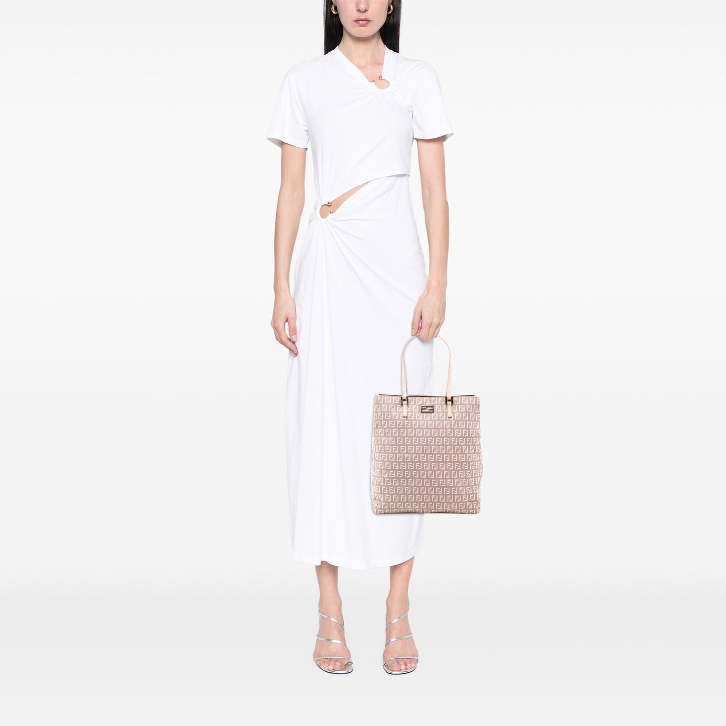 Fendi Zucchino Canvas Tote