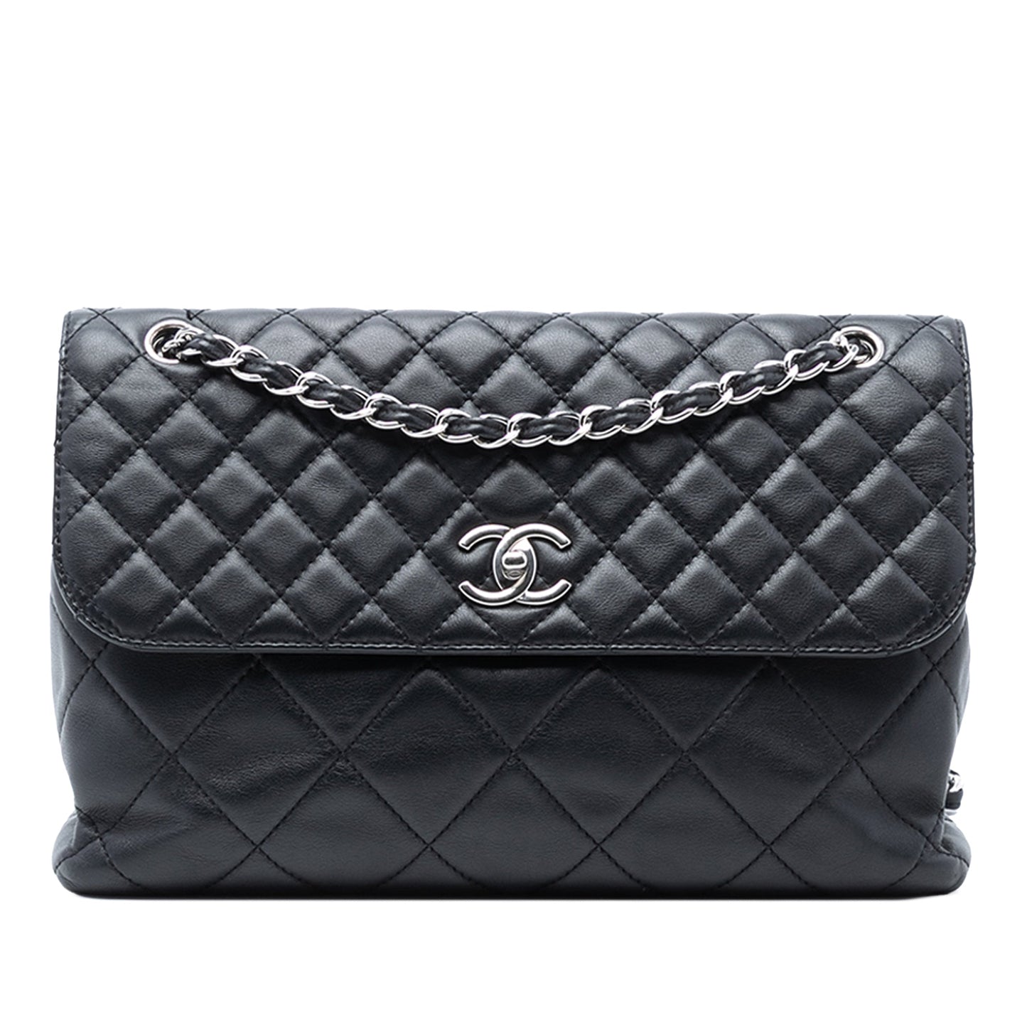 Chanel CC Quilted Calfskin In The Business Flap