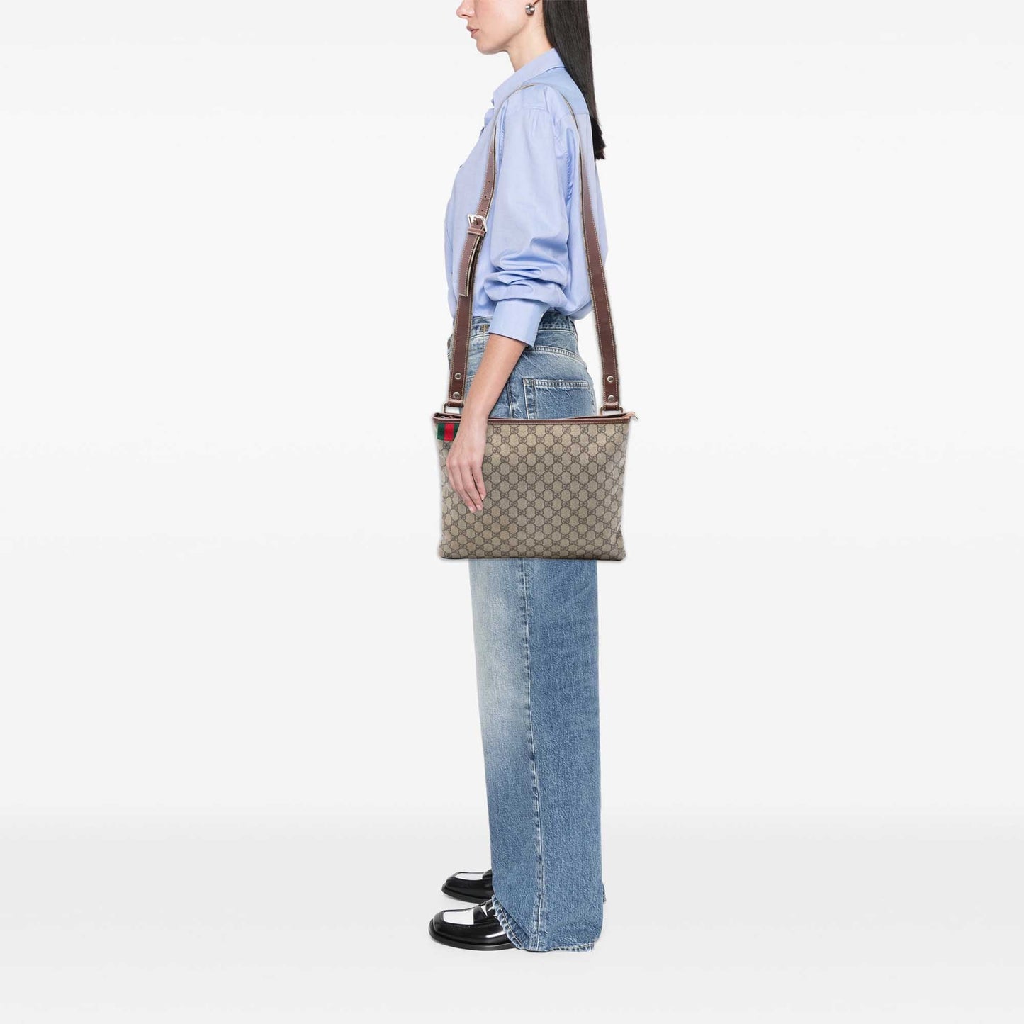 Gucci GG Supreme Web Crossbody