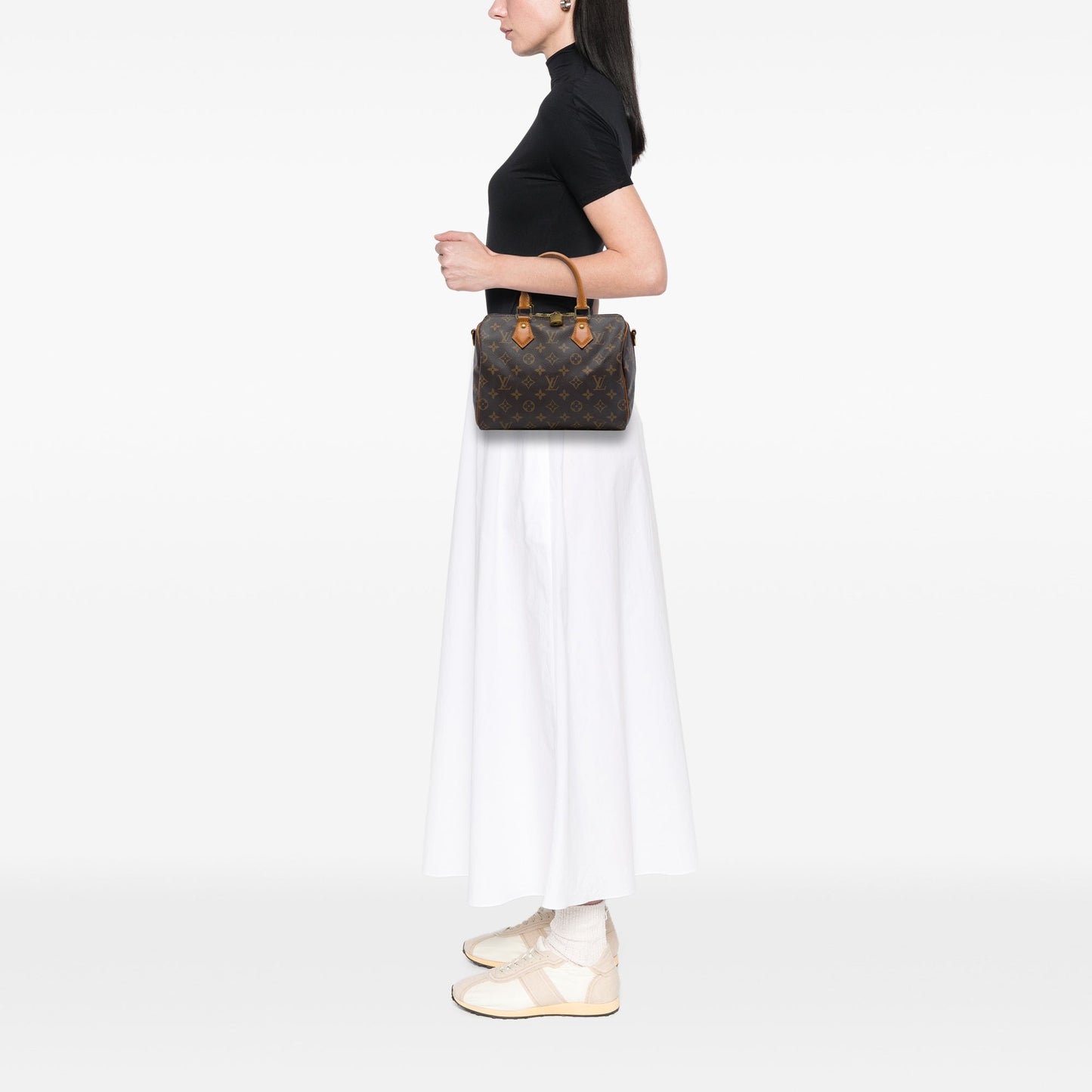 Louis Vuitton Monogram Speedy Bandouliere 25