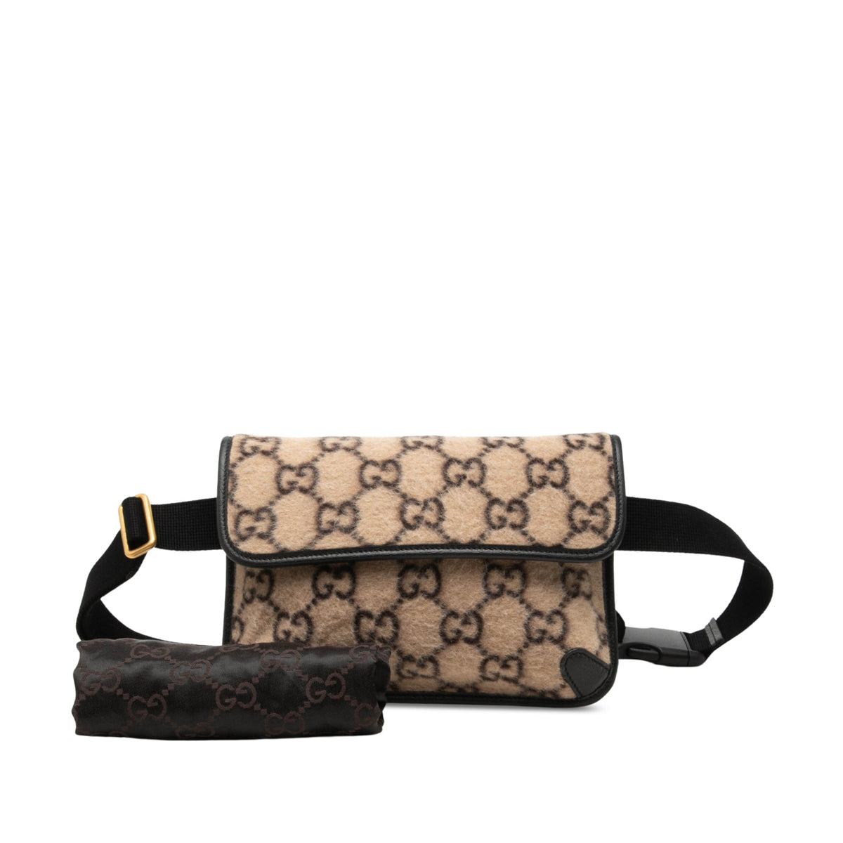 Gucci GG Wool Slim Belt Bag