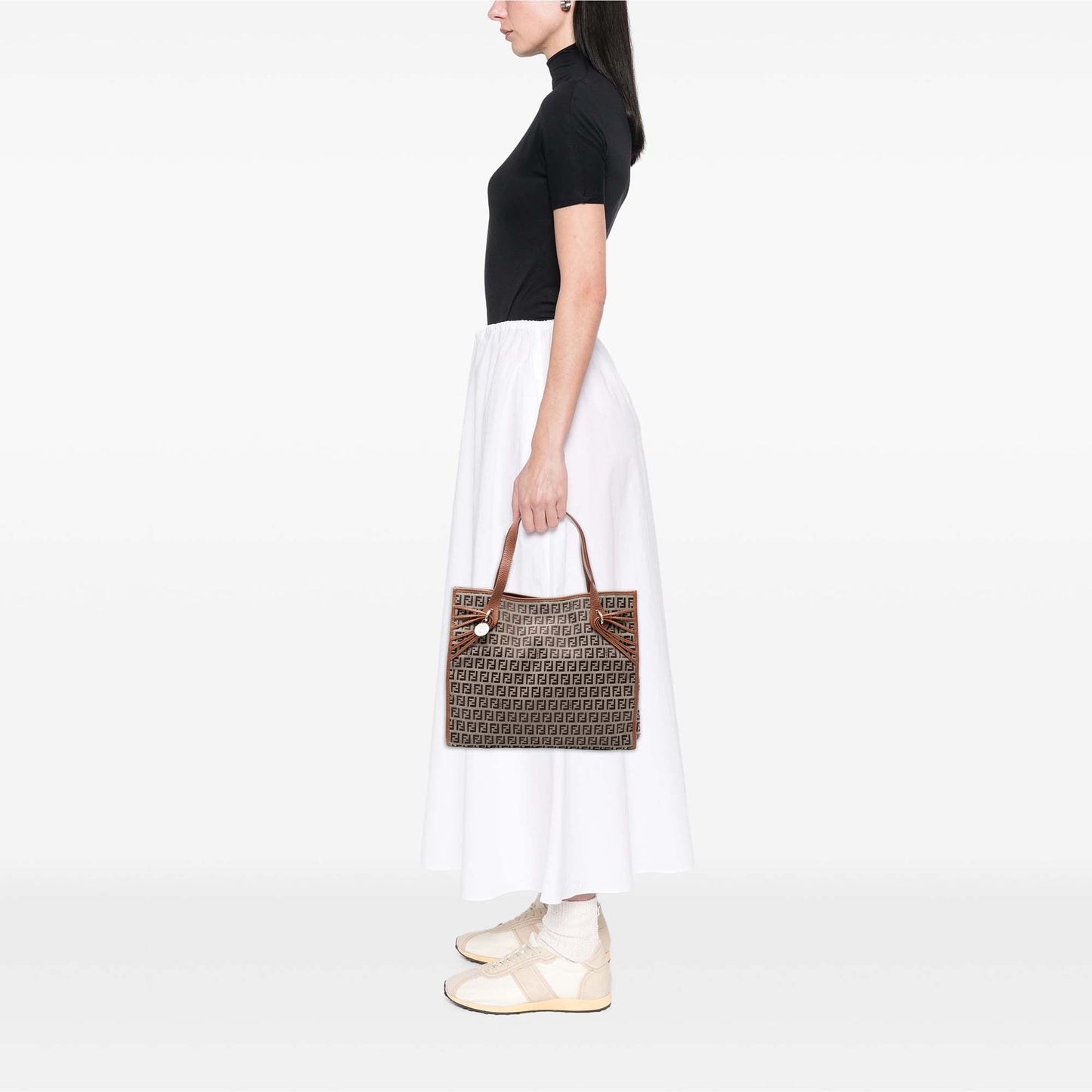 Fendi Zucchino Canvas Tote