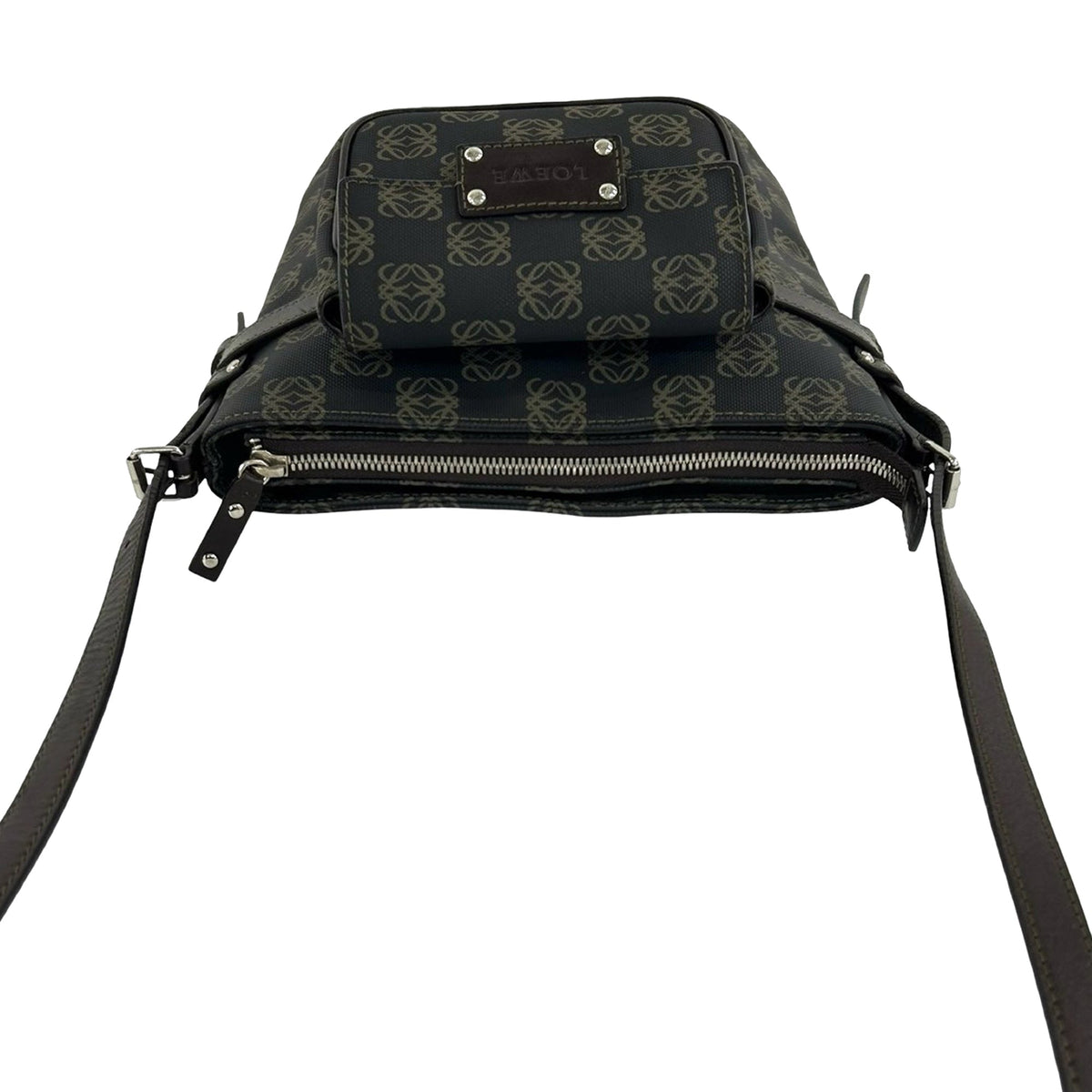 LOEWE Anagram Coated Canvas Crossbody