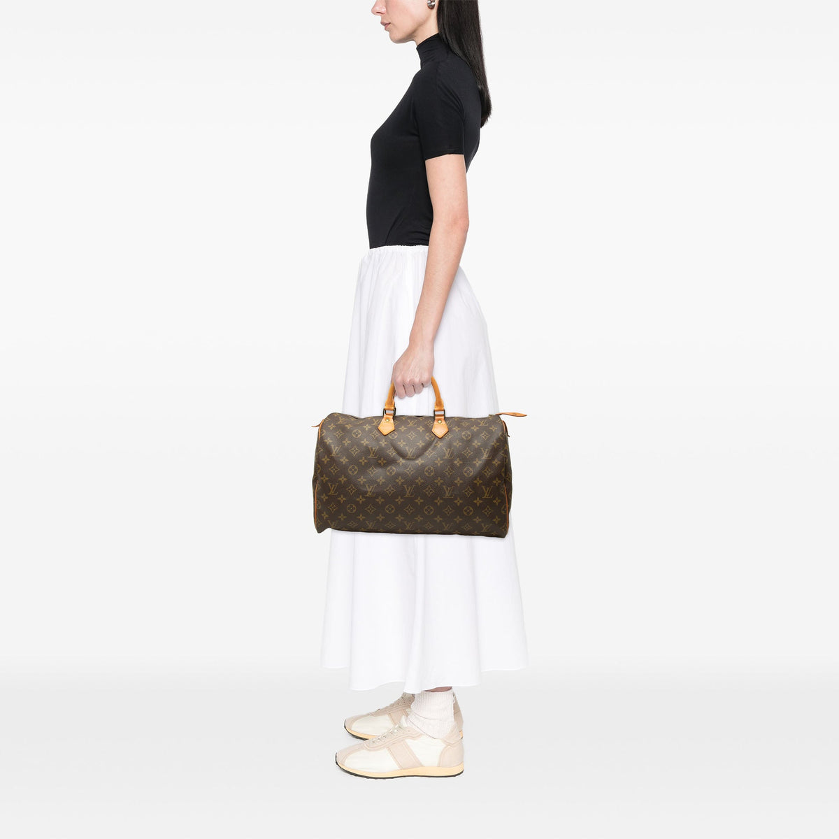 Louis Vuitton Monogram Speedy 40 — Brown