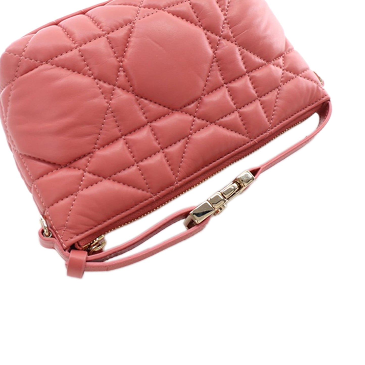 Dior Small Calfskin Macrocannage Diortravel Nomad Pouch