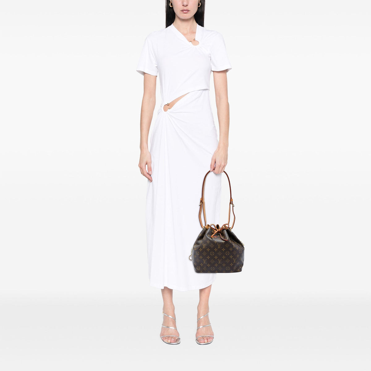 Louis Vuitton Monogram Petit Noe — Brown