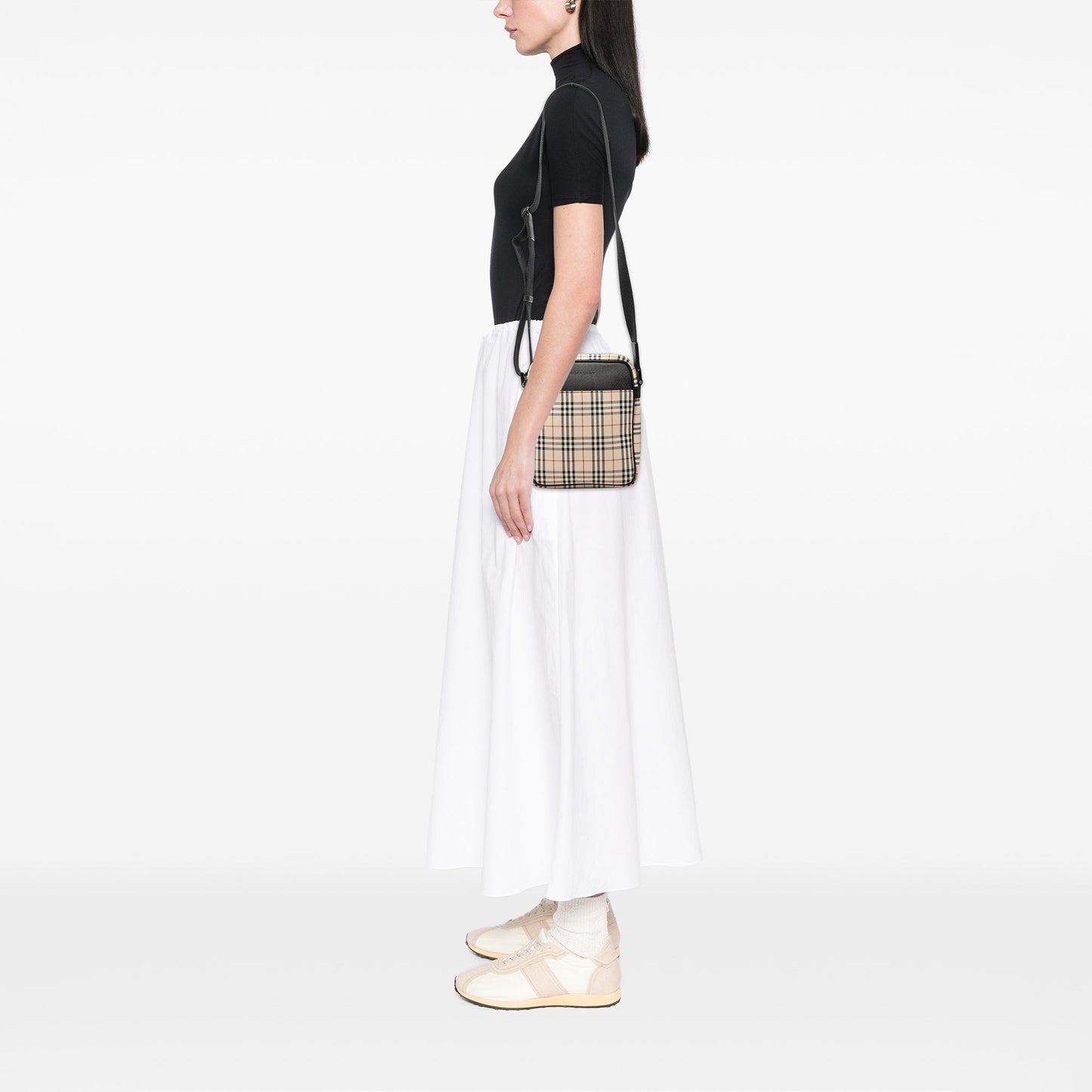 Burberry House Check Canvas Crossbody
