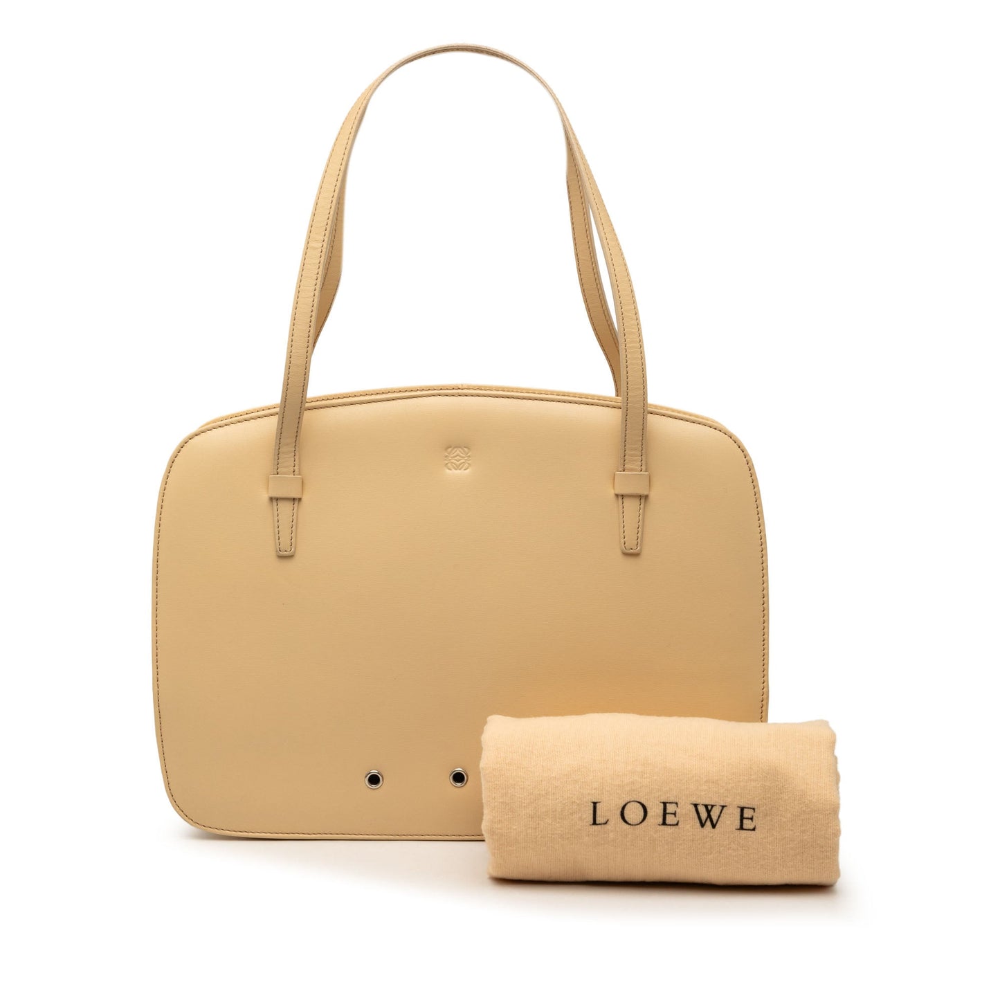 LOEWE Leather Anagram Handbag