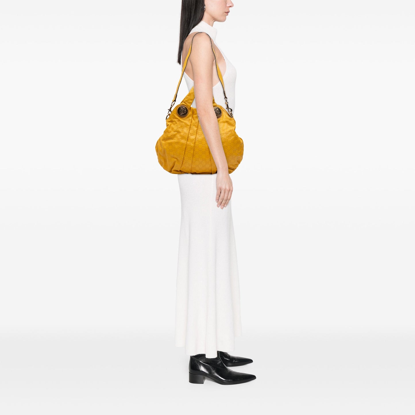 Gucci Large Guccissima Hysteria Satchel