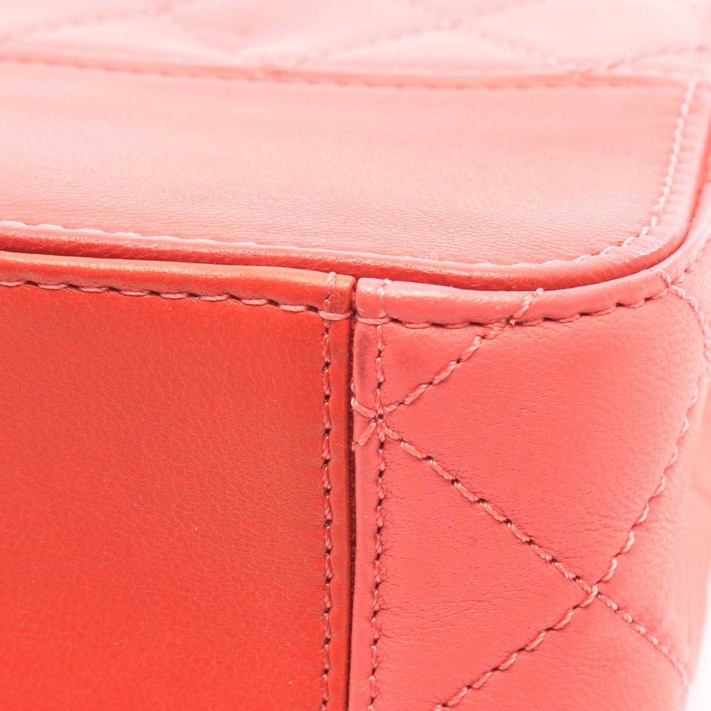 Chanel Tricolor Quilted Lambskin Single Flap