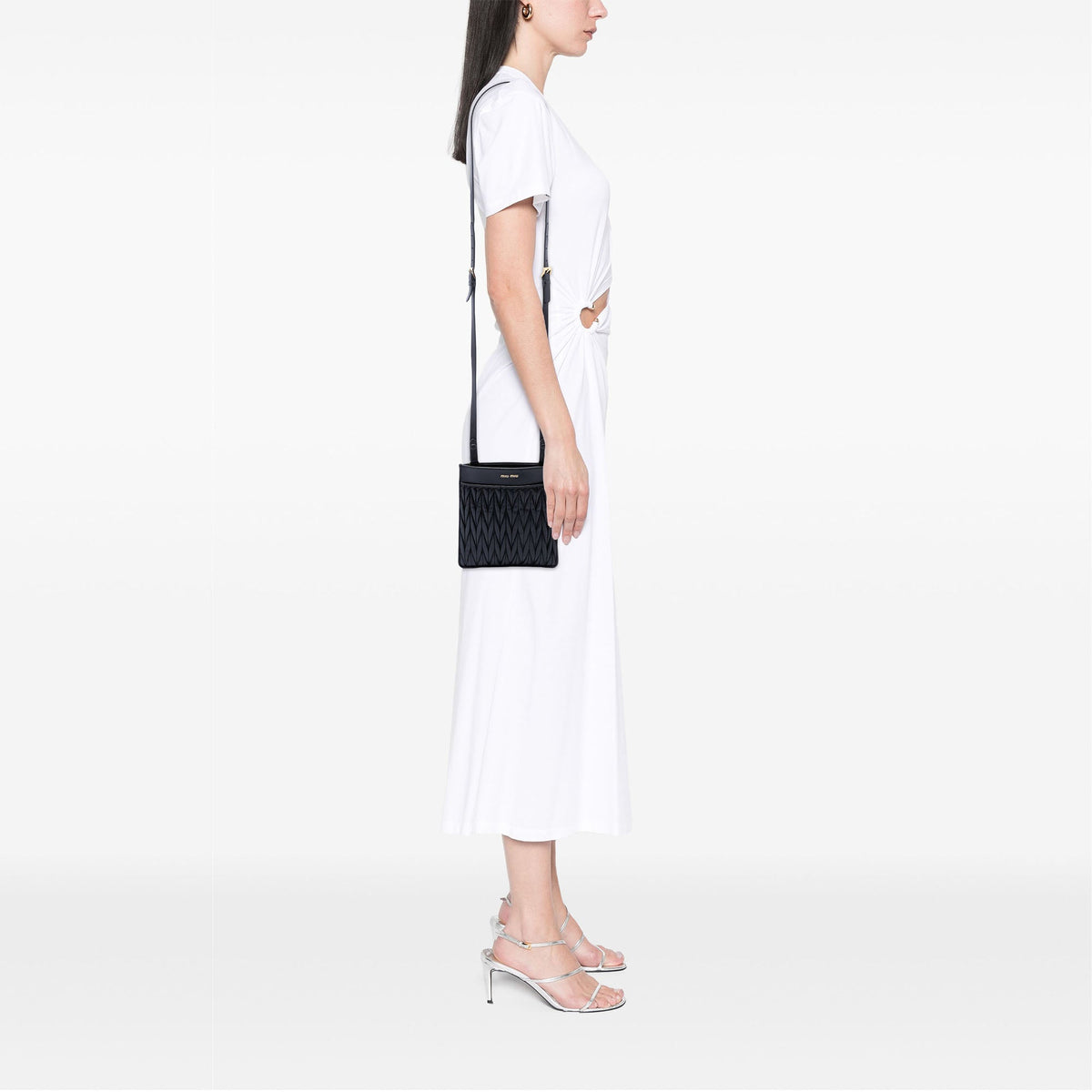 Miu Miu Nappa Matelasse Crossbody