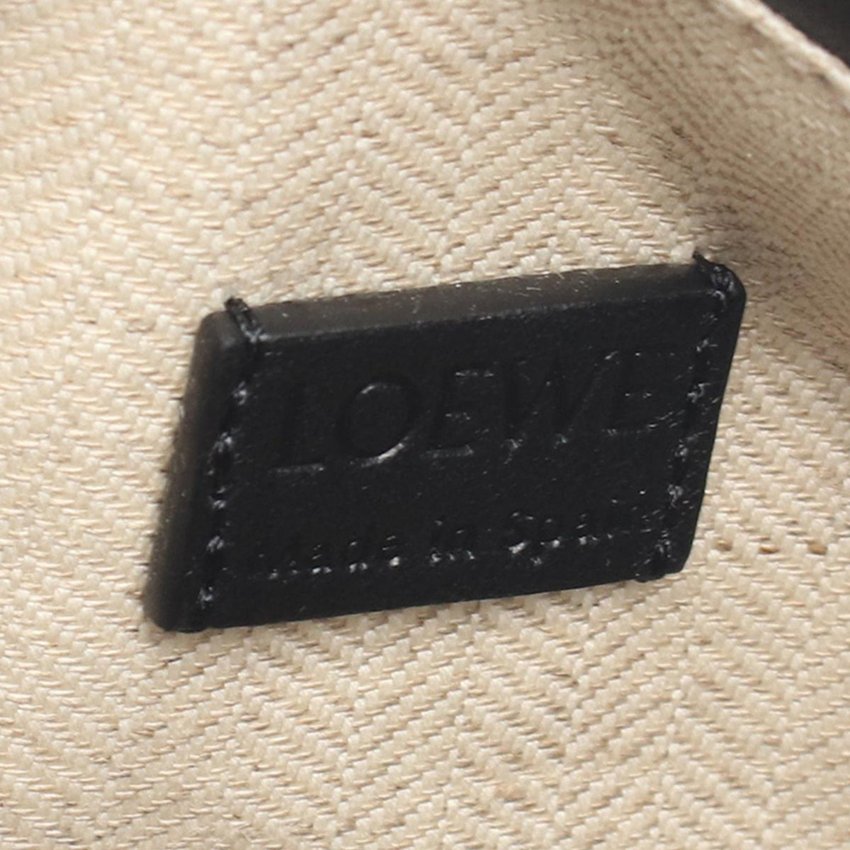 LOEWE Mini Calfskin Puzzle Edge Satchel