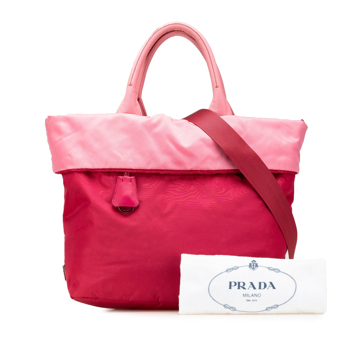 Prada Tessuto Reversible Satchel