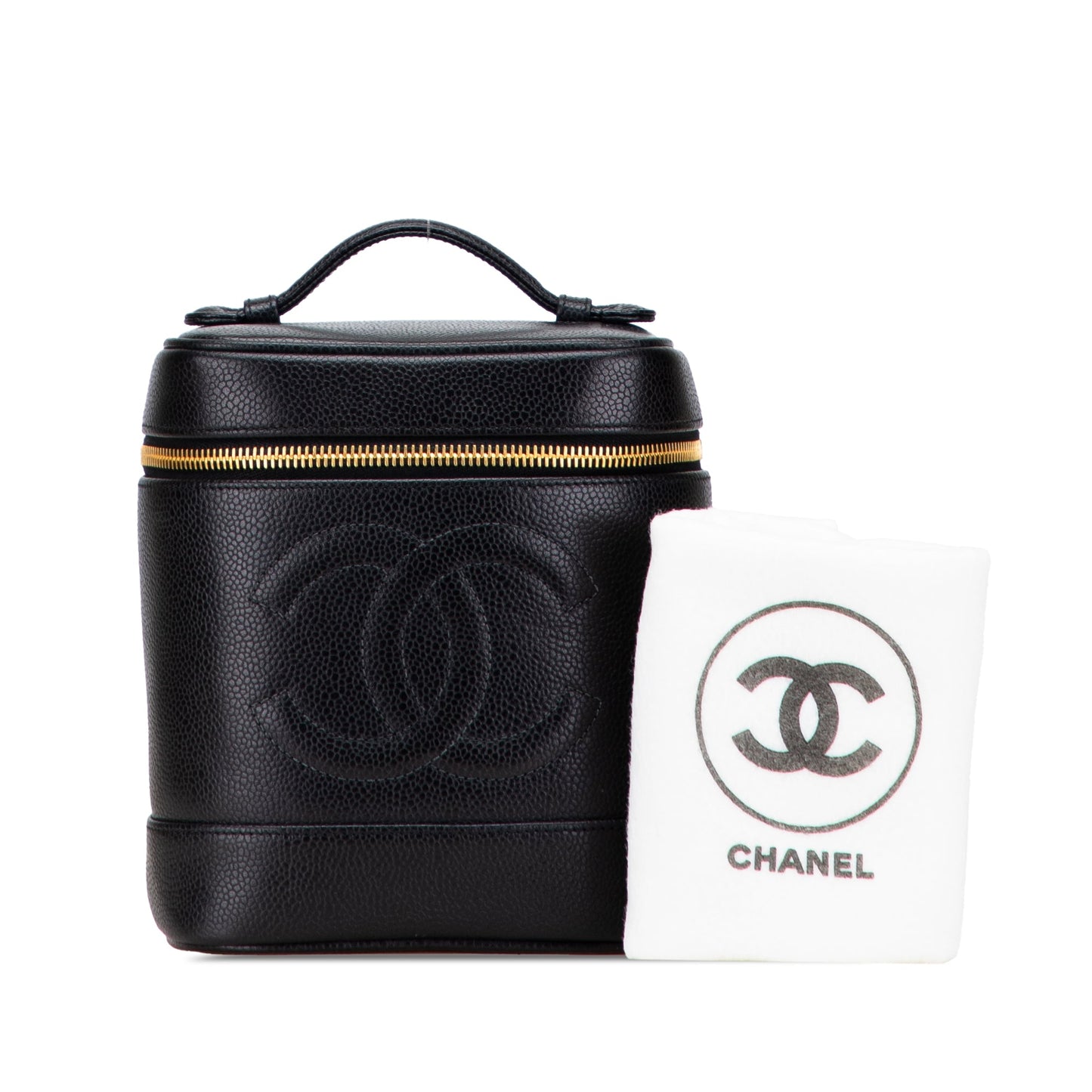 Chanel CC Caviar Vanity Case