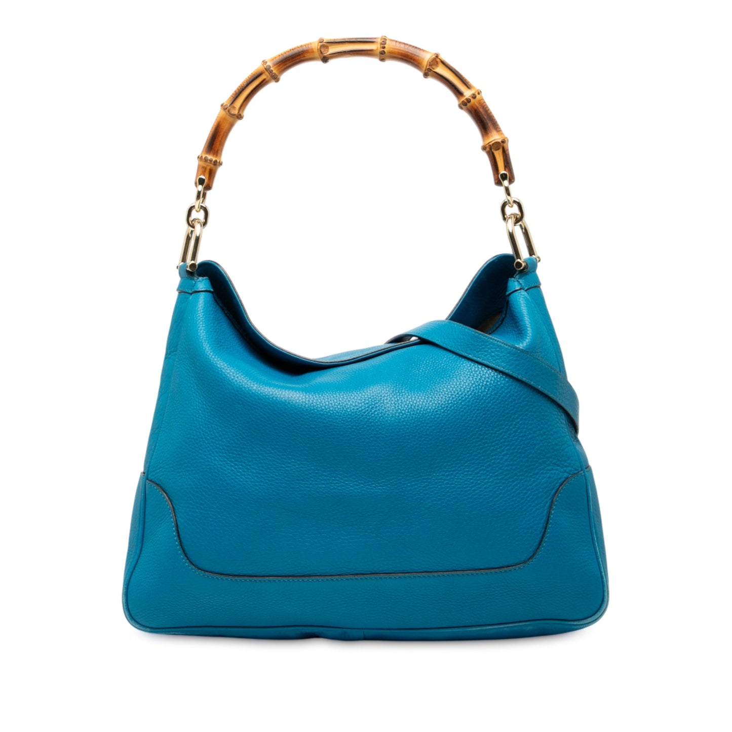 Gucci Calfskin Bamboo Diana Satchel