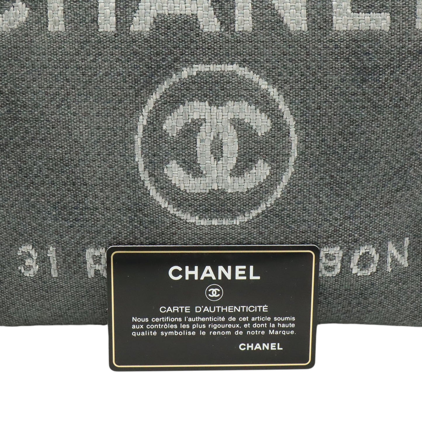 Chanel Mini Canvas Deauville Tote