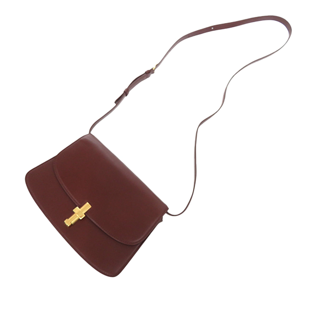 The Row Leather Sofia 8.75 — Red