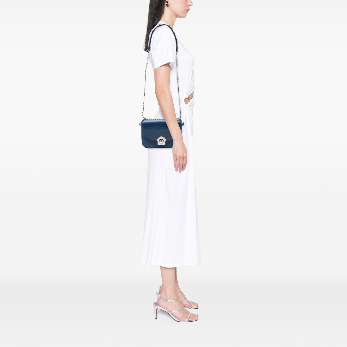 Prada Glace Calf Arcade Crossbody