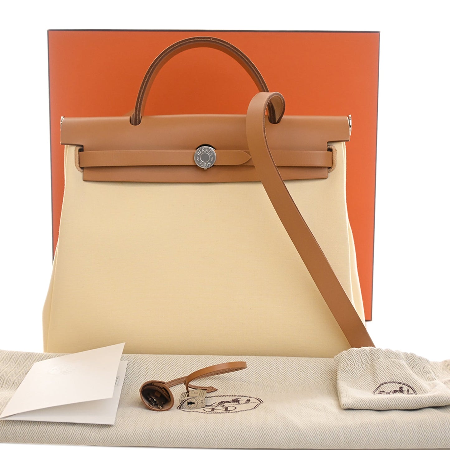 Hermès Toile Herbag Zip 31