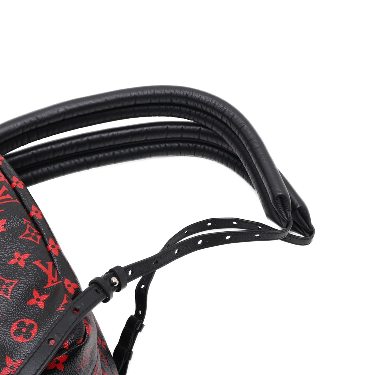 Louis Vuitton Limited Edition Monogram Infrarouge Mini Palm Springs — Black