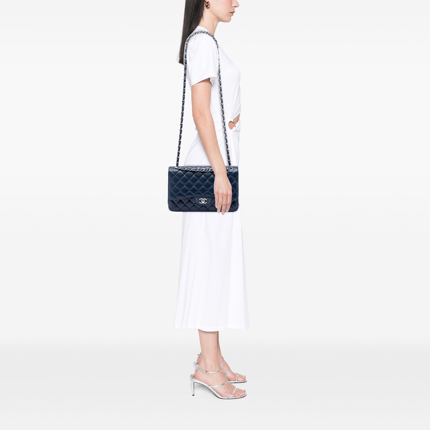 Chanel Jumbo Classic Caviar Double Flap
