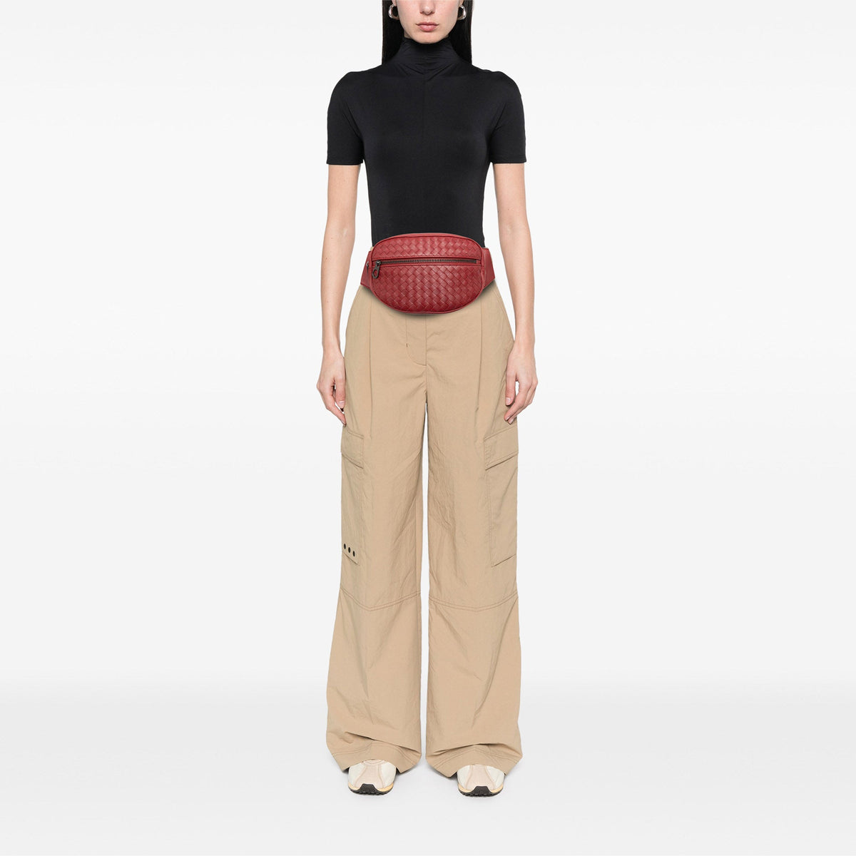 Bottega Veneta Nappa Intrecciato Belt Bag