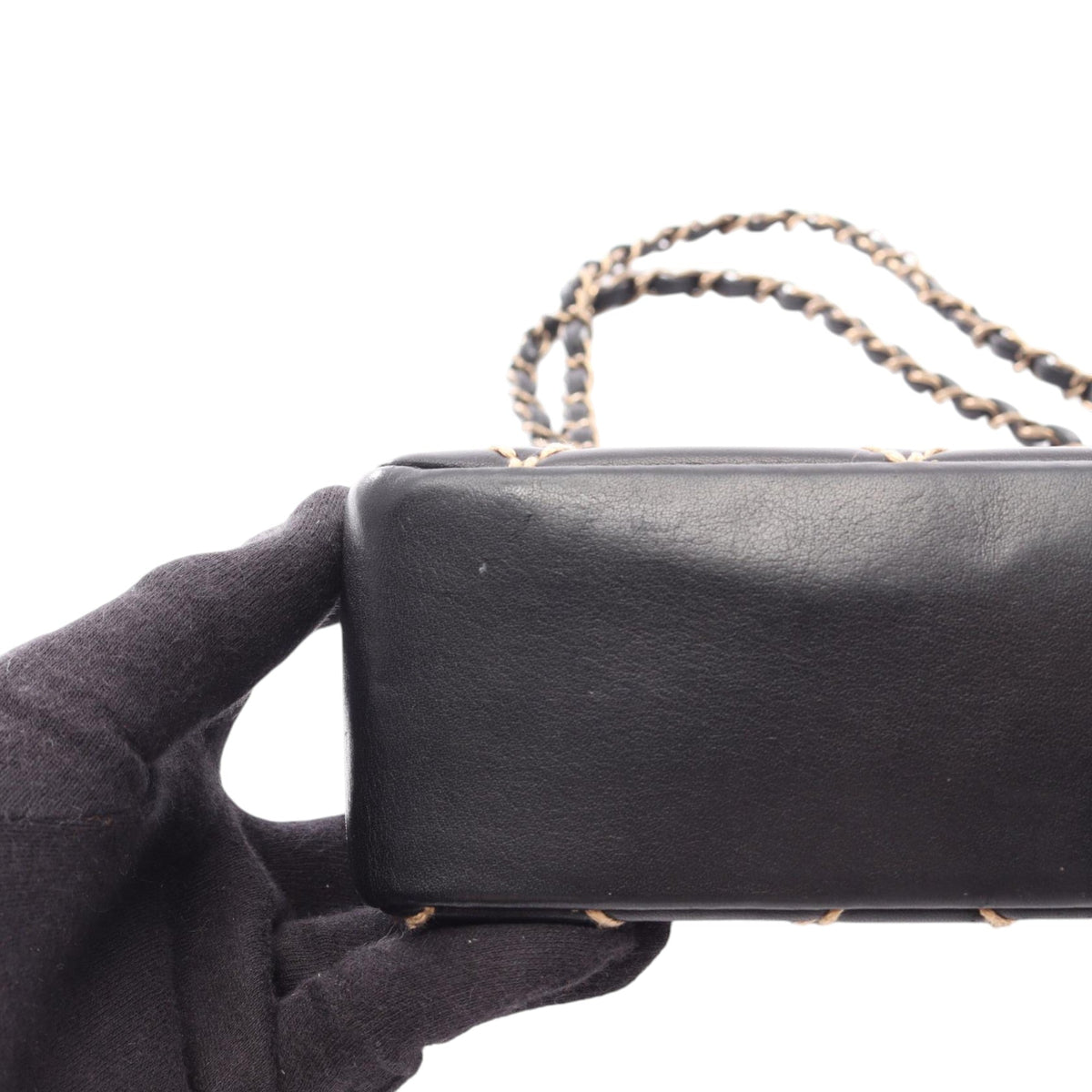 Chanel CC Calfskin Wild Stitch Flap