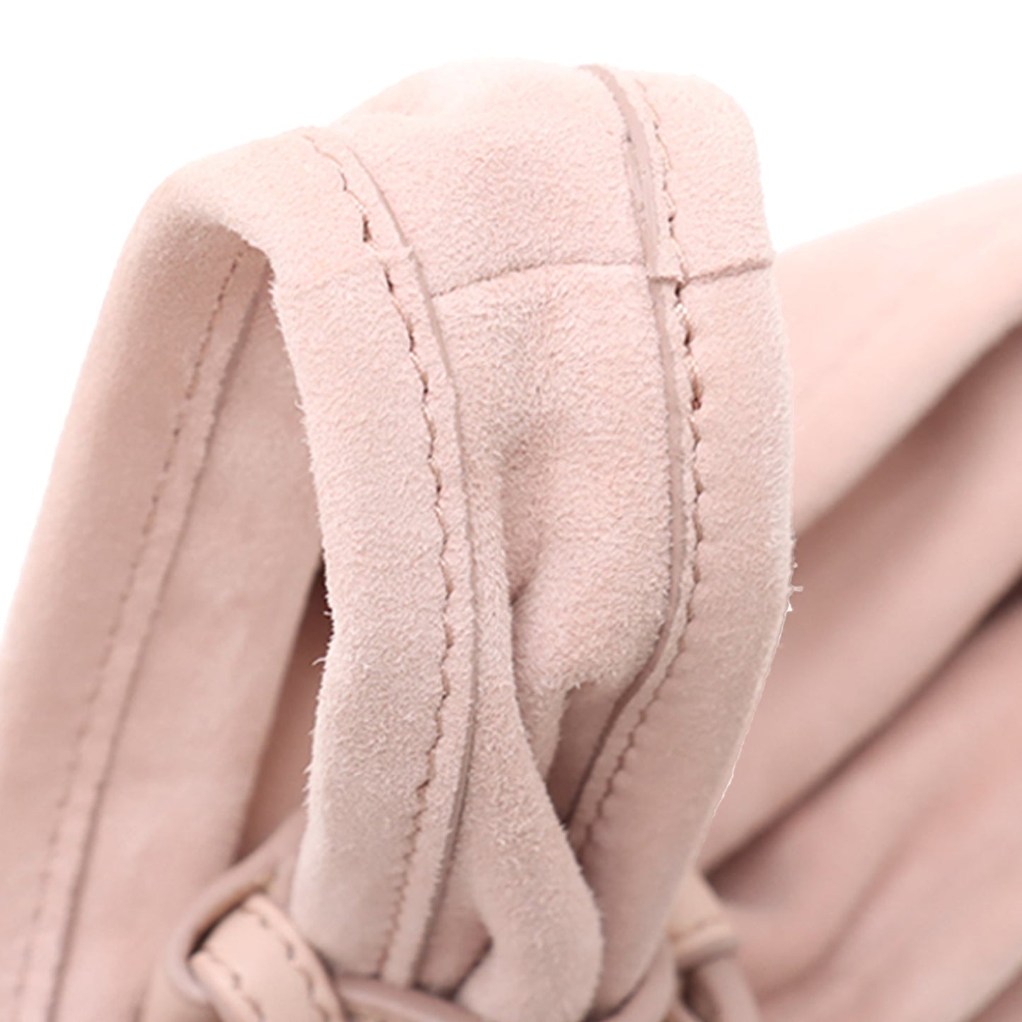 Miu Miu Tassel Suede Tote