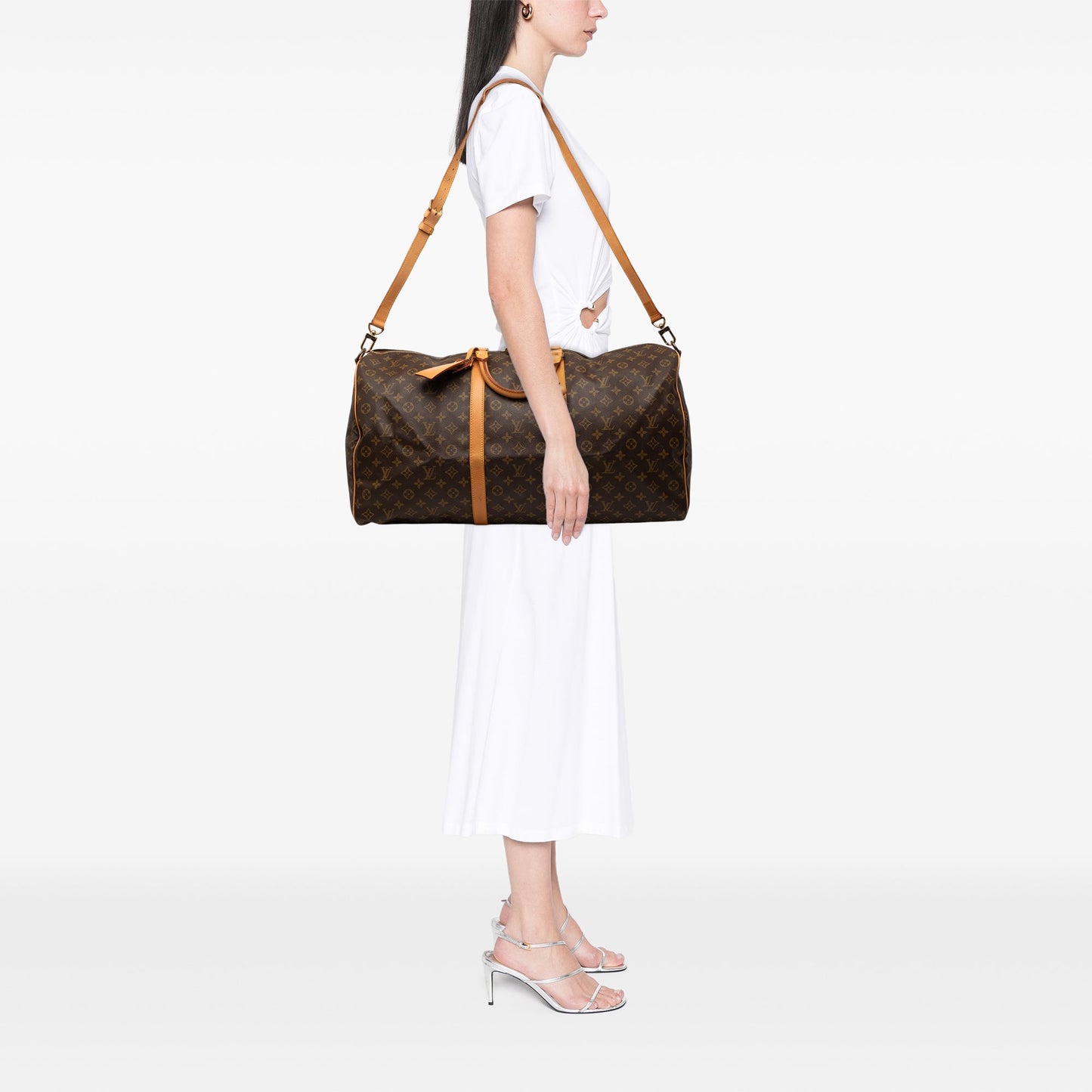 Louis Vuitton Monogram Keepall Bandouliere 60