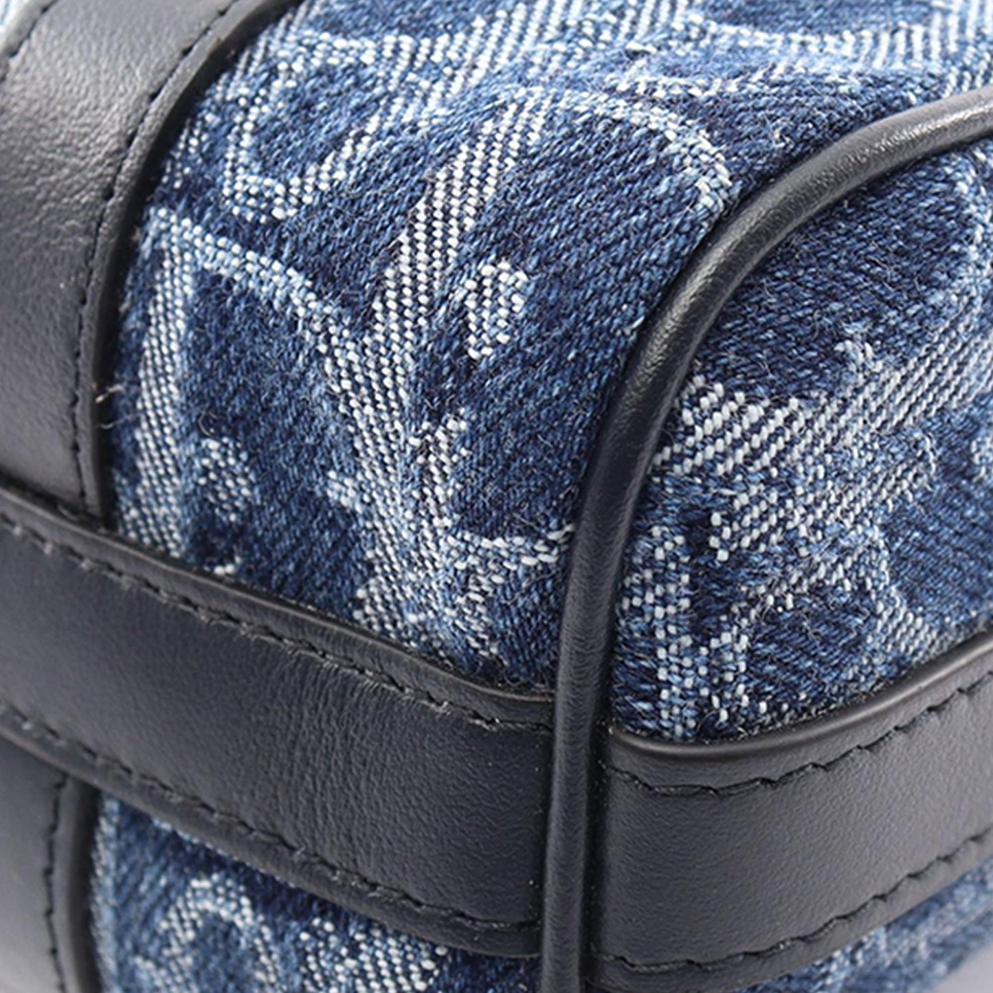 Dior Nano Oblique Denim Groove 17