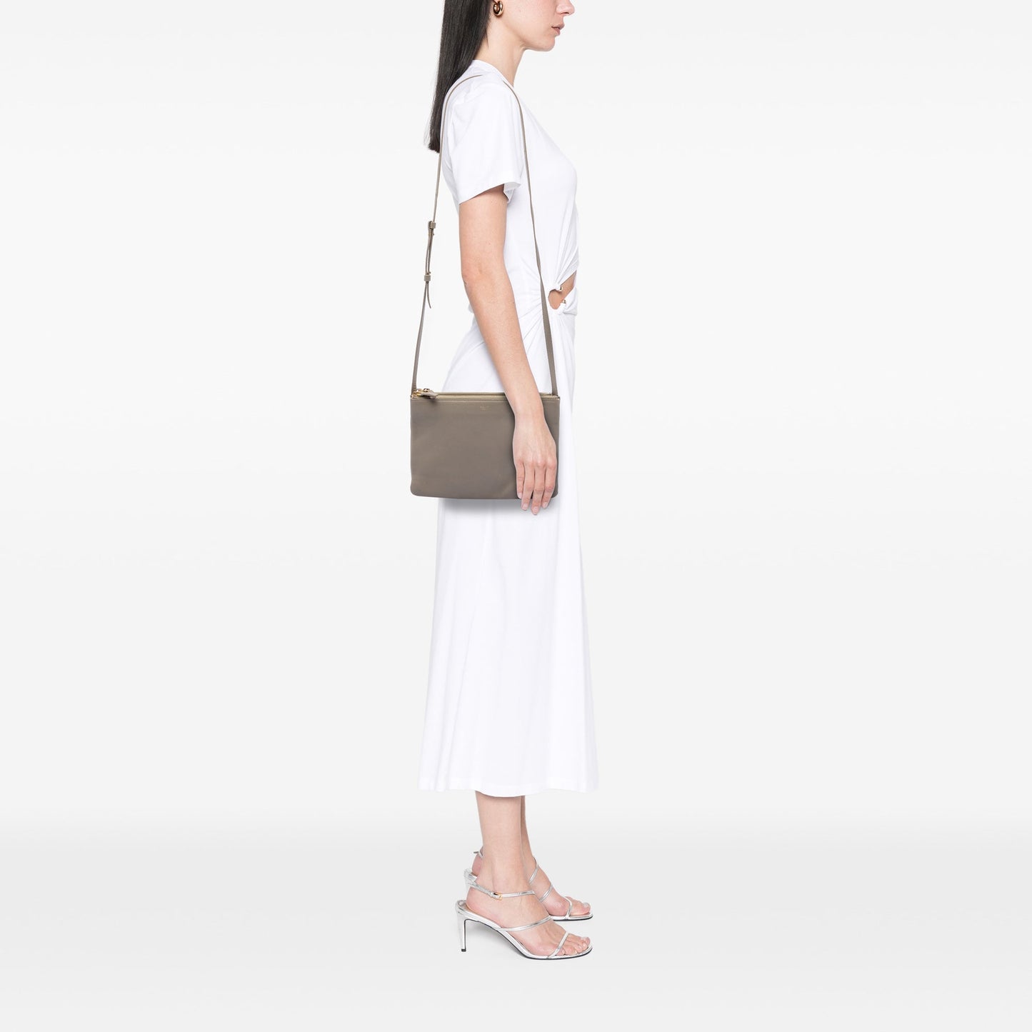 Celine Large Lambskin Trio Crossbody