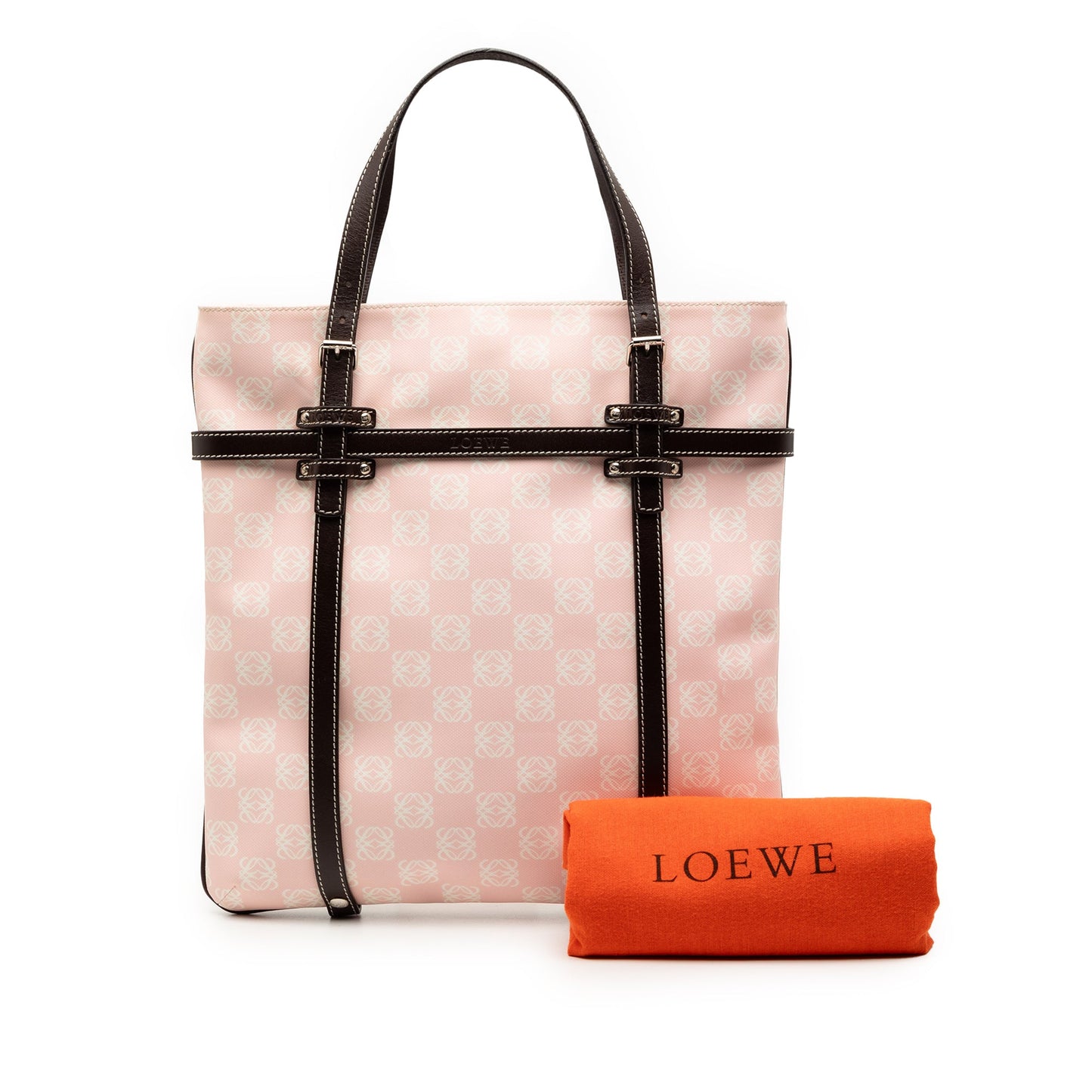 LOEWE Anagram Coated Canvas Tote