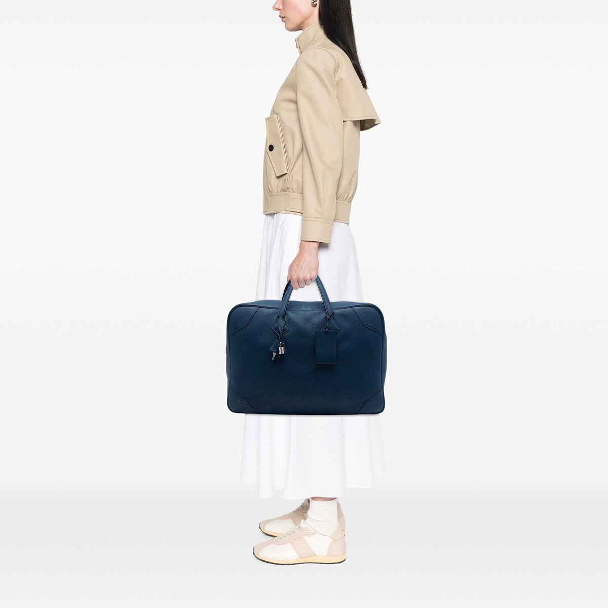 Hermès Clemence Victoria 50 — Blue