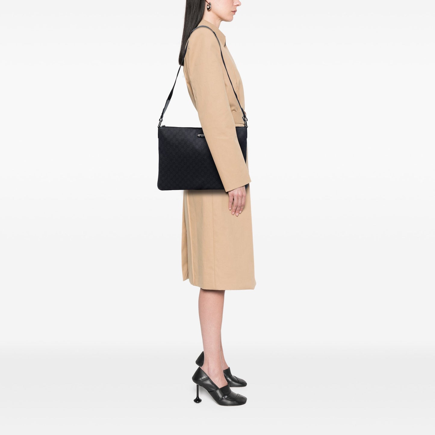 Gucci GG Denim Crossbody
