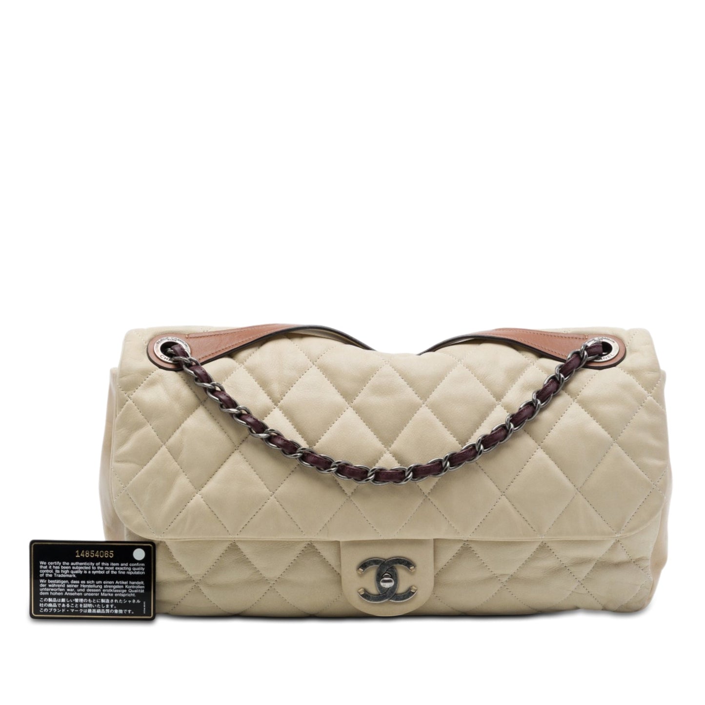 Chanel Jumbo Iridescent Calfskin In The Mix Flap