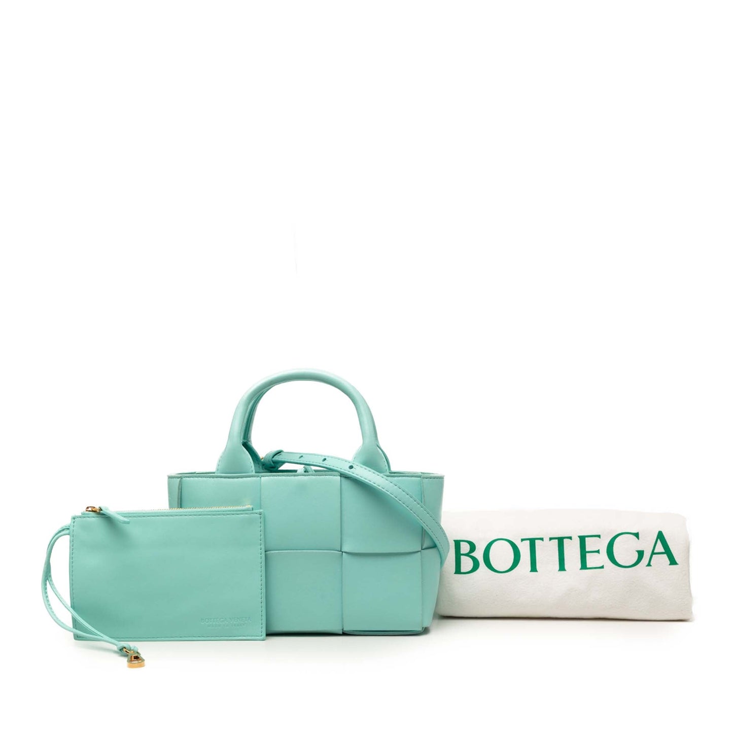 Bottega Veneta Candy Nappa Maxi Intrecciato Arco Tote