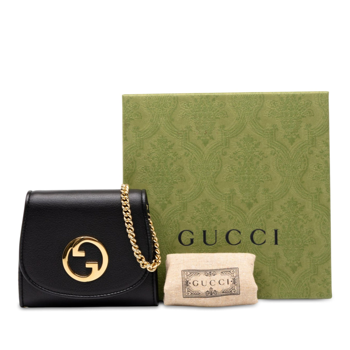 Gucci Medium Calfskin Blondie Wallet on Chain