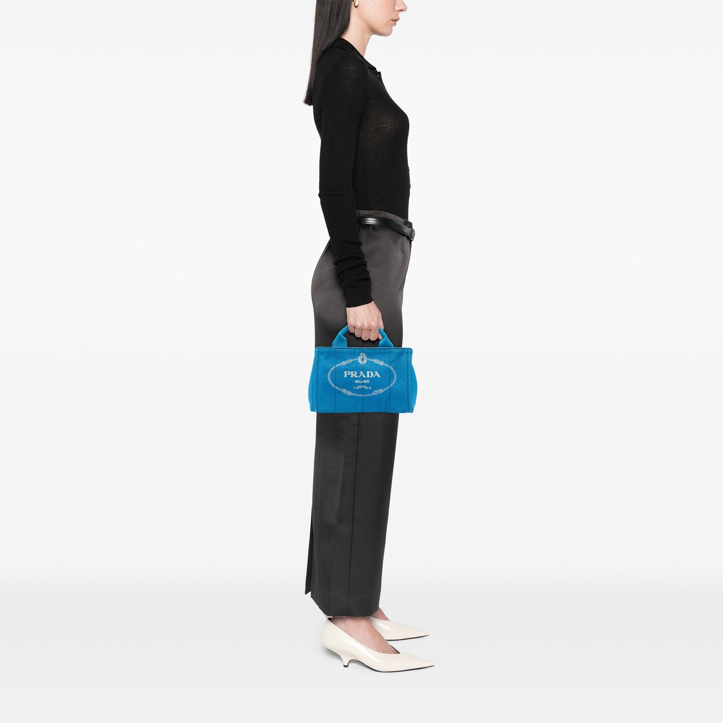 Small Canvas Canapa Logo Satchel