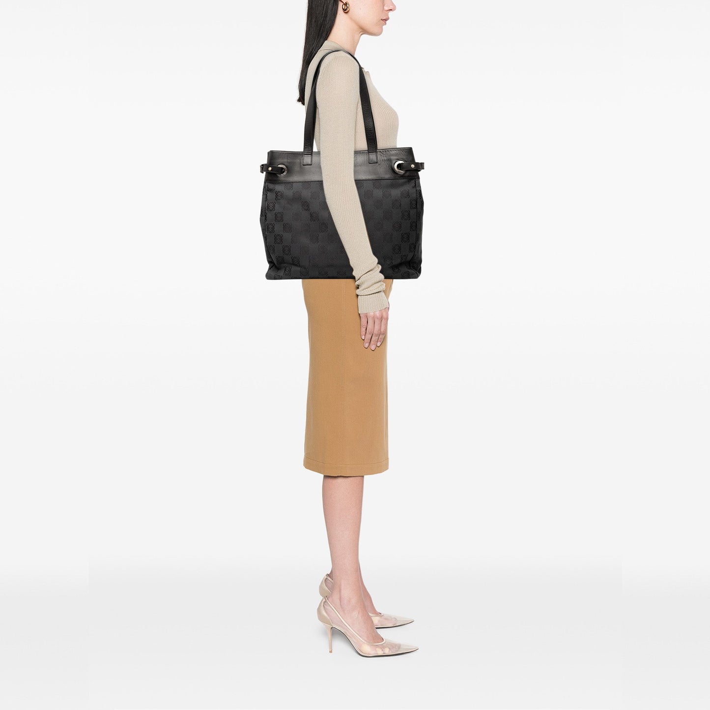 LOEWE Anagram Canvas Tote