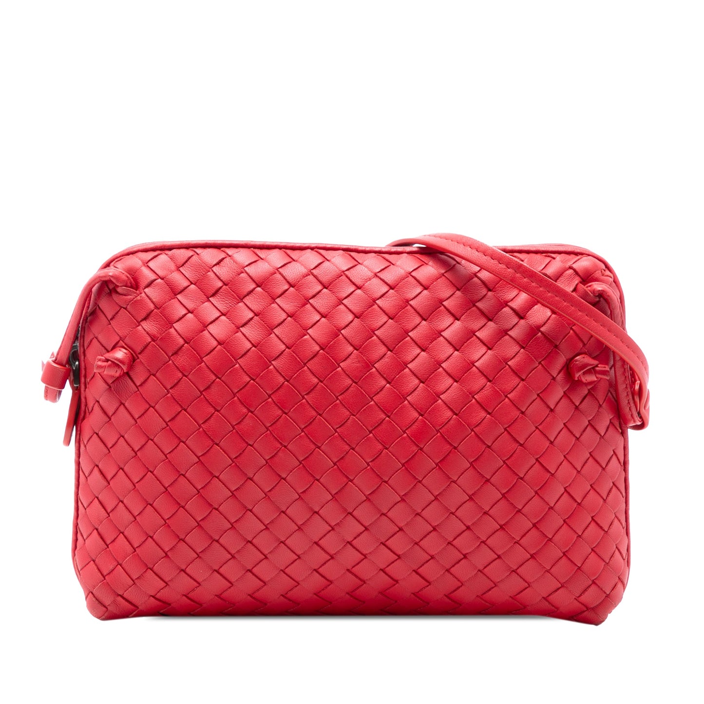 Bottega Veneta Nappa Intrecciato Nodini Crossbody