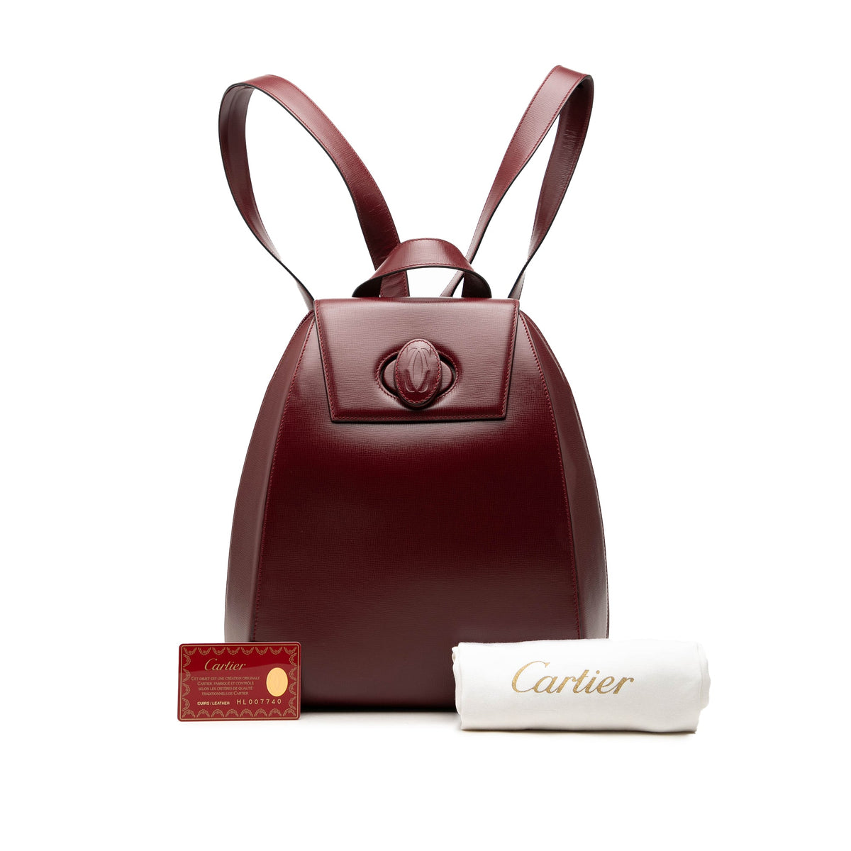 Cartier Leather Must De Cartier Backpack